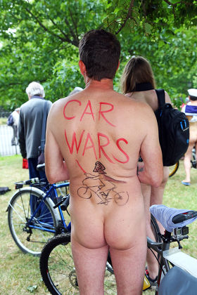 Participants World Naked Bike Ride Where Redaktionelles Stockfoto