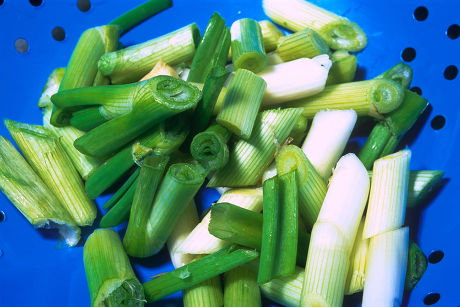 Chopped Spring Onions Editorial Stock Photo Stock Image Shutterstock