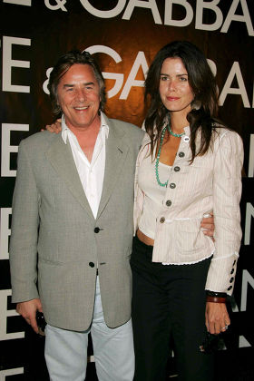 Don Johnson Wife Kelly Johnson Editorial Stock Photo Stock Image