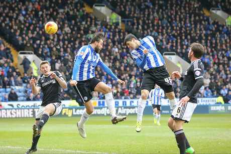 Sheffield Wednesday Striker Fernando Forestieri Scores Editorial Stock