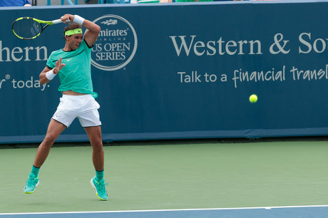 Rafael Nadal Esp Forehand Shot Editorial Stock Photo Stock Image