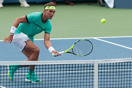 Rafael Nadal Esp Forehand Shot Editorial Stock Photo Stock Image