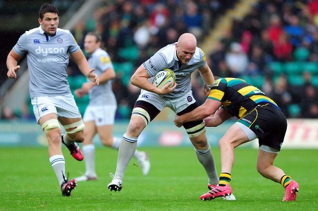 Ben Foden Northampton Saints Treated Injury Editorial Stock Photo