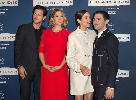 Gaspard Ulliel Lea Seydoux Marion Cotillard Editorial Stock Photo