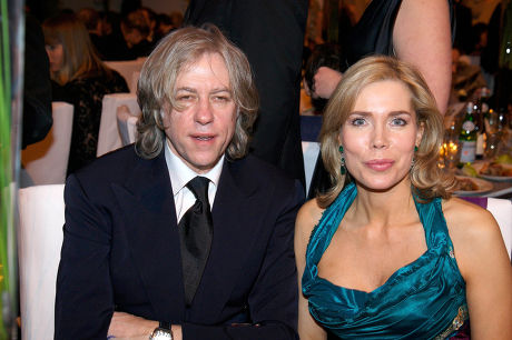 Bob Geldof Gabriele Inaara Begum Aga Editorial Stock Photo Stock