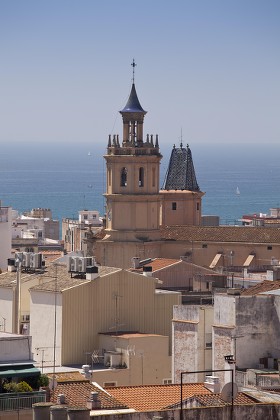 View Over Village Esglesia De Santa Editorial Stock Photo Stock Image