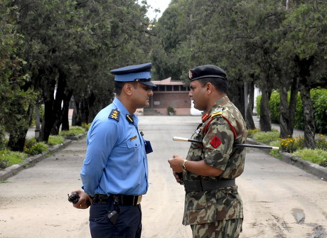 Nepalese Army Officer R Talks Valley Editorial Stock Photo Stock