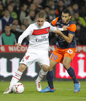 Marco Verratti L Paris Saint Germain Editorial Stock Photo Stock