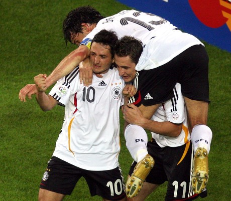 German Michael Ballack M His Teammates Editorial Stock Photo Stock