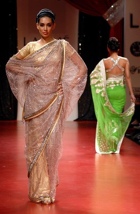 Count India Mumbai Lakme Fashion Week Mar Stock Pictures