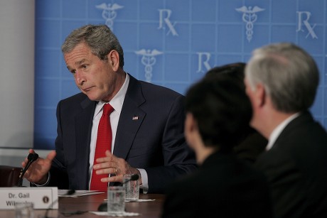 Us President George W Bush Participates Editorial Stock Photo Stock