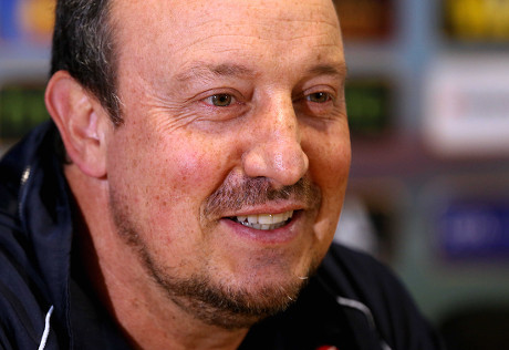 Ssc Napoli Manager Rafael Benitez Speaks Editorial Stock Photo Stock