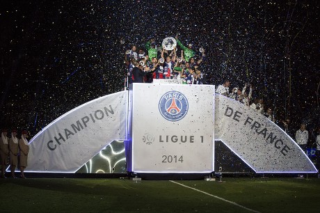 Ligue Champions Psg Celebrate French Editorial Stock Photo Stock