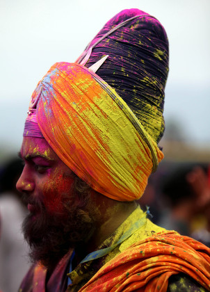 Indian Sikh Man Who Belongs Armed Editorial Stock Photo Stock Image