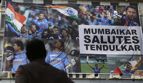 Former Indian Test Cricketer Sachin Tendulkar Editorial Stock Photo