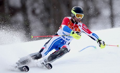 Alexis Pinturault France Action During First Editorial Stock Photo