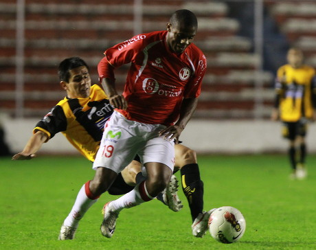 Bolivia Soccer Libertadores Cup Feb 2012 Stock Pictures Editorial