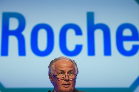 Franz B Humer Chairman Board Roche Editorial Stock Photo Stock Image