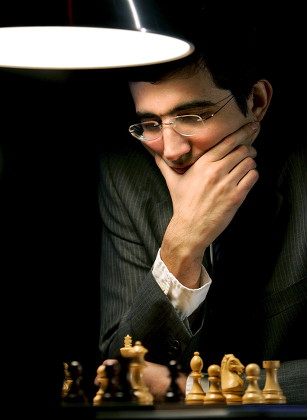 Epa Russian Chess Grandmaster Vladimir Kramnik Editorial Stock