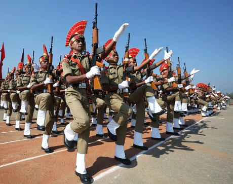 New Recruits Indian Border Security Force Editorial Stock Photo Stock