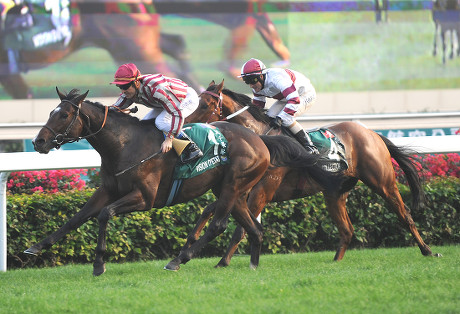 Cathay Pacific Hong Kong International Races Editorial Stock Photo