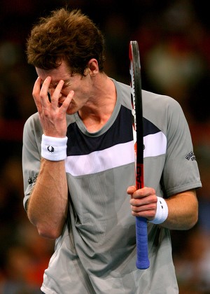 Andy Murray Great Britain Reacts During Editorial Stock Photo Stock