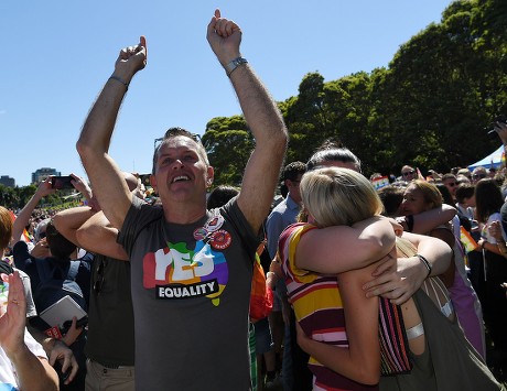 Same Sex Marriage Postal Survey Results Sydney Australia 15 Nov