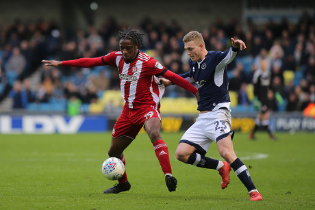 Yoann Barbet Brentford Action During Millwall Editorial Stock Photo