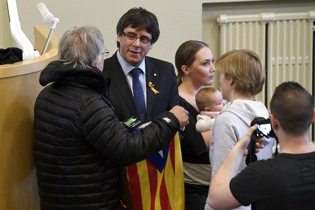 Proindependence Catalonias Deposed Leader Carles Puigdemont Editorial