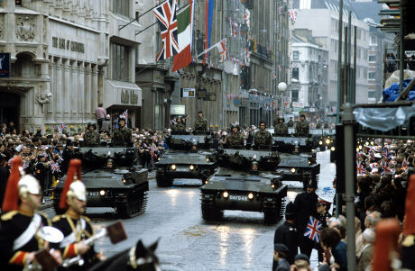 Falklands War Victory Parade Editorial Stock Photo Stock Image