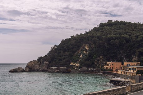 View Baia Dei Saraceni Finale Ligure Editorial Stock Photo Stock