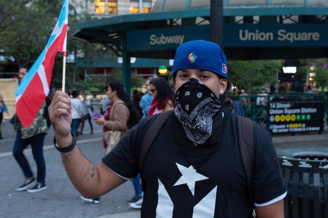 Attendee Flag Grito De Lares Rebellion Editorial Stock Photo Stock