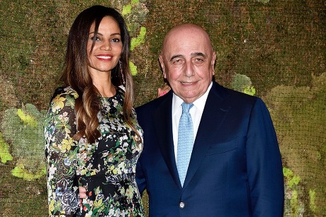 Adriano Galliani Fiancee Helga Costa Editorial Stock Photo Stock