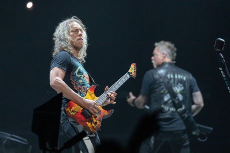 Metallica Kirk Hammett James Hetfield Editorial Stock Photo Stock