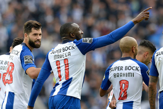 Fc Portos Moussa Marega C Celebrates Editorial Stock Photo Stock