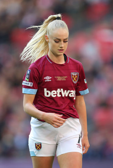 Alisha Lehmann West Ham United Women Editorial Stock Photo Stock