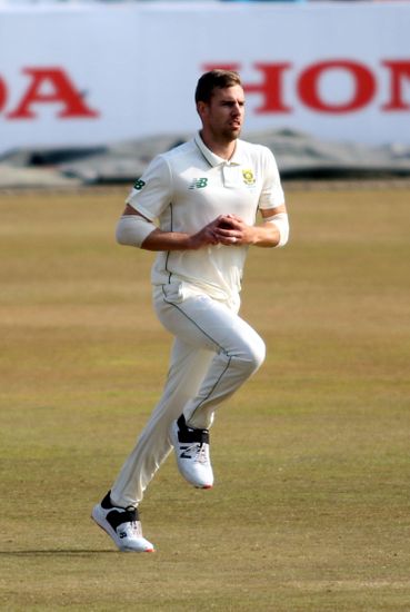 South Africas Anrich Nortje Bowls During Editorial Stock Photo Stock