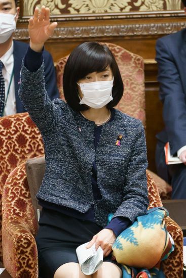 Japanese Olympic Minister Tamayo Marukawa Attends Editorial Stock Photo