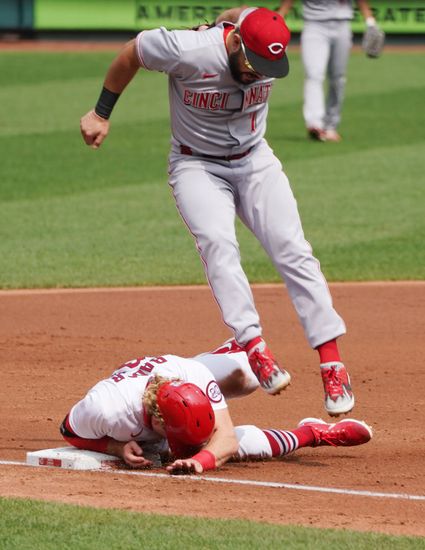 St Louis Cardinals Harrison Bader Slides Editorial Stock Photo Stock