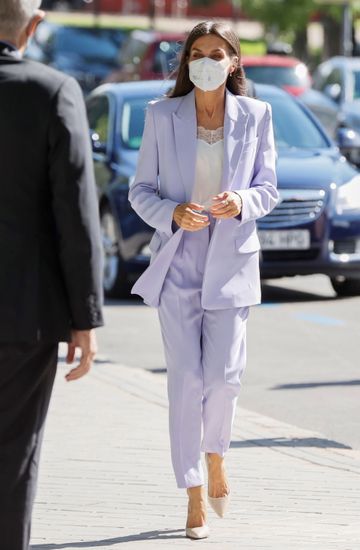 Spains Queen Letizia Arrives Attend Digital Editorial Stock Photo