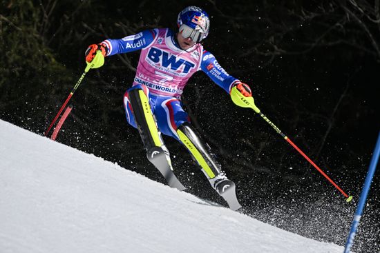 Alexis Pinturault France Action During Second Editorial Stock Photo