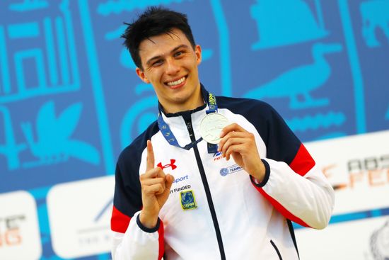 Joseph Choong Britain Celebrates After Winning Editorial Stock Photo