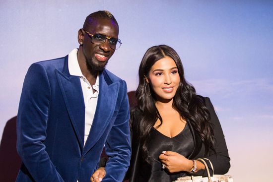 Mamadou Sakho His Wife Majda Sakho Editorial Stock Photo Stock Image