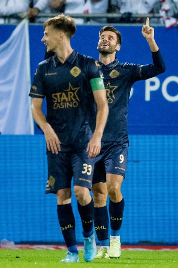 Ohls Mario Gonzalez Celebrates After Scoring Editorial Stock Photo