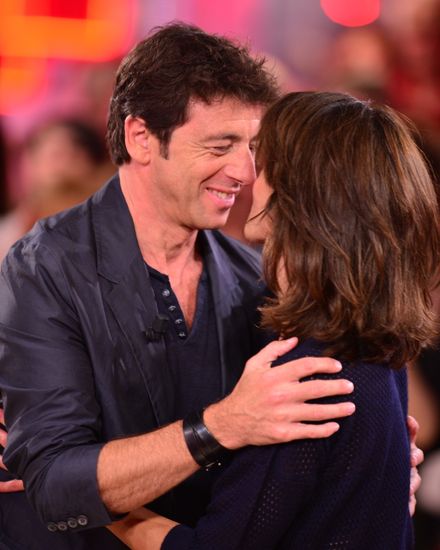 Patrick Bruel Sophie Marceau Taping Vivement Editorial Stock Photo