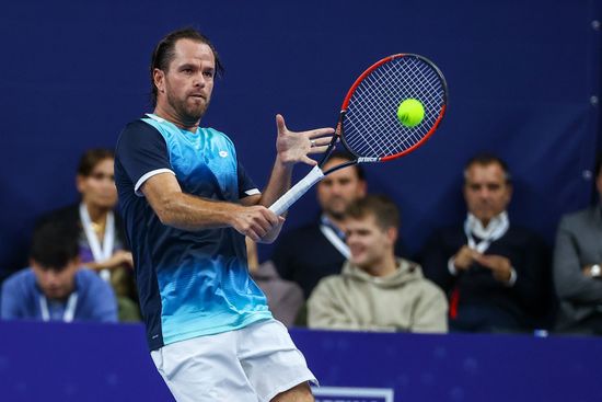 Belgian Xavier Malisse Pictured Action During Editorial Stock Photo