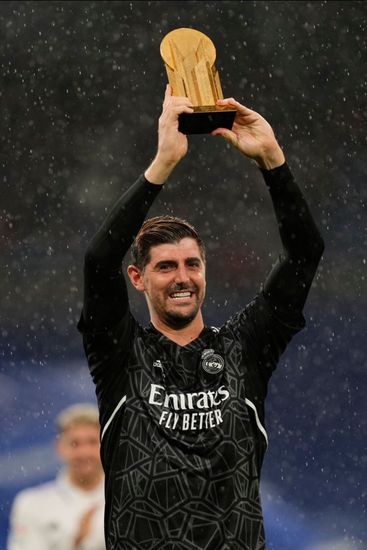 Thibaut Courtois Goalkeeper Real Madrid Belgium Foto De Stock De