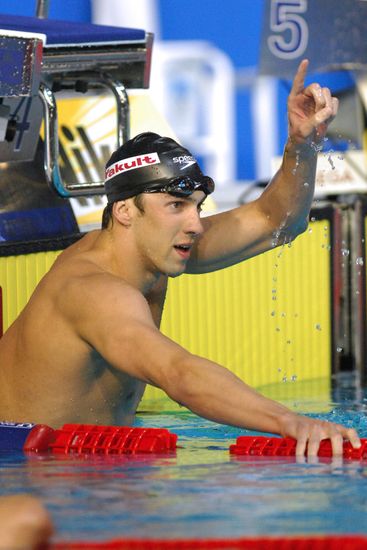 Usas Michael Phelps Wins Gold Medal Editorial Stock Photo Stock Image