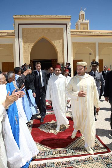 Moroccos King Mohammed Vi Continues His Editorial Stock Photo Stock