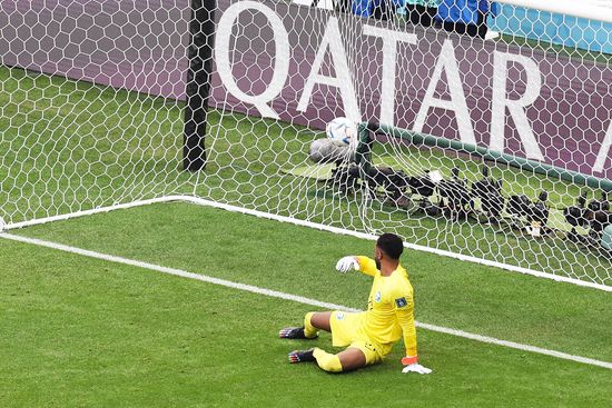 Mohammed Alowais Goalkeeper Saudi Arabia Fails Editorial Stock Photo